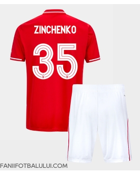 Nottingham Forest Oleksandr Zinchenko #35 Echipament de Fotbal Replică 2025-26 Copii Acasa (+ Șorturi)